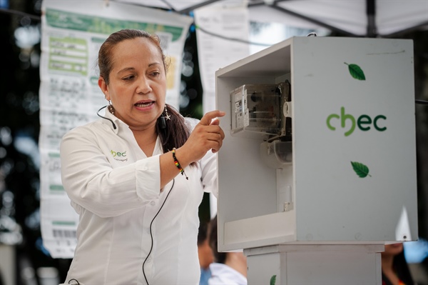 CHEC contribuye a la sostenibilidad de La Virginia con su estrategia: Cercanía
