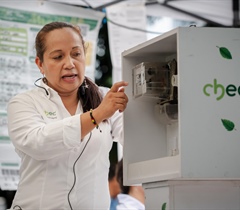 CHEC contribuye a la sostenibilidad de La Virginia con su estrategia: Cercanía