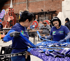 Así se construyó el alumbrado navideño CHEC