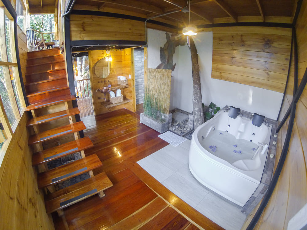 Jacuzzi Refugio La Esmeralda