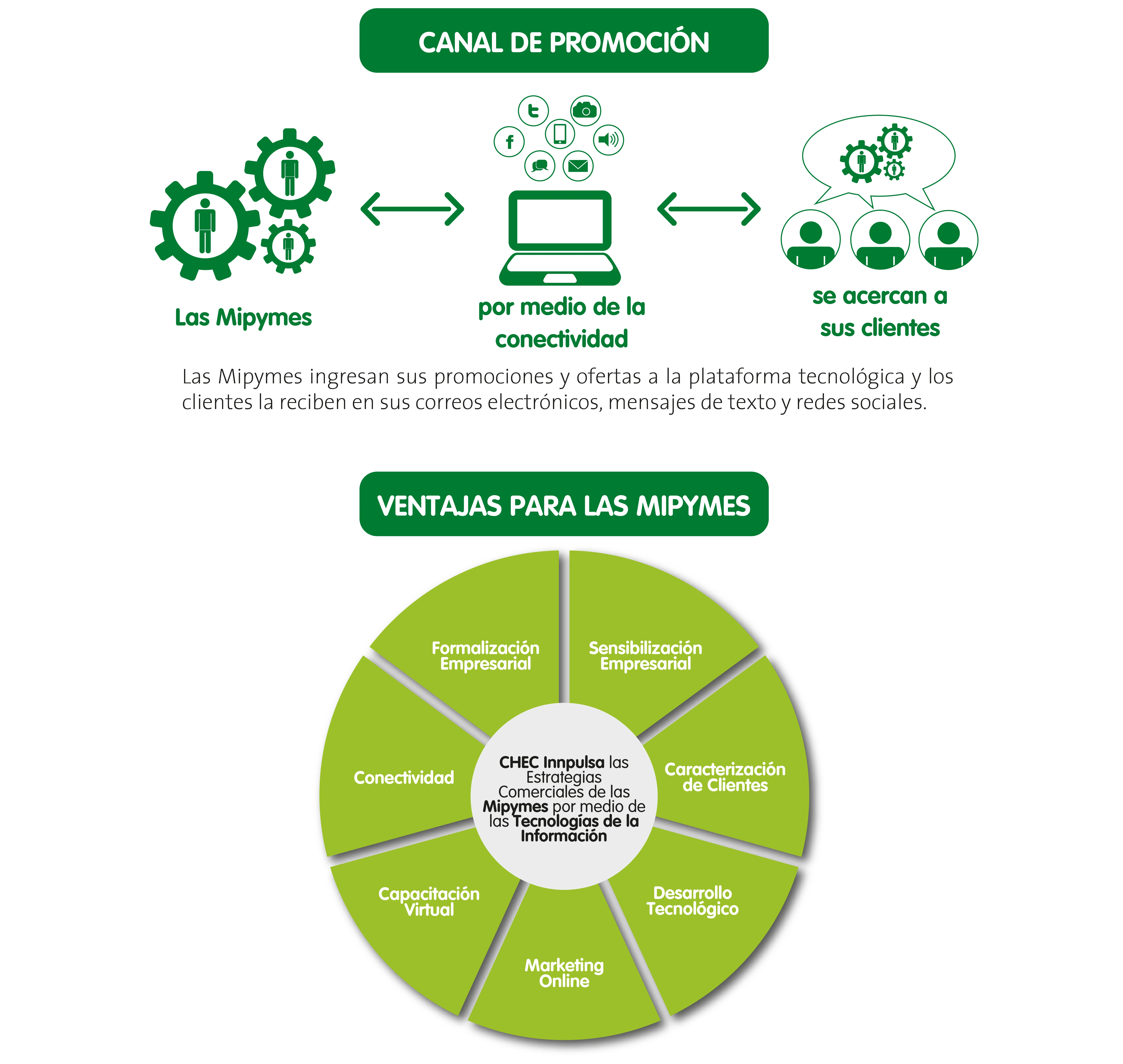 Canales de promoción